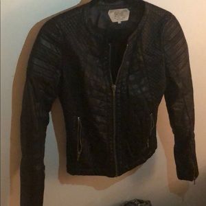 Quilted Leather Jacket